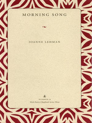 cover image of Morning Song
